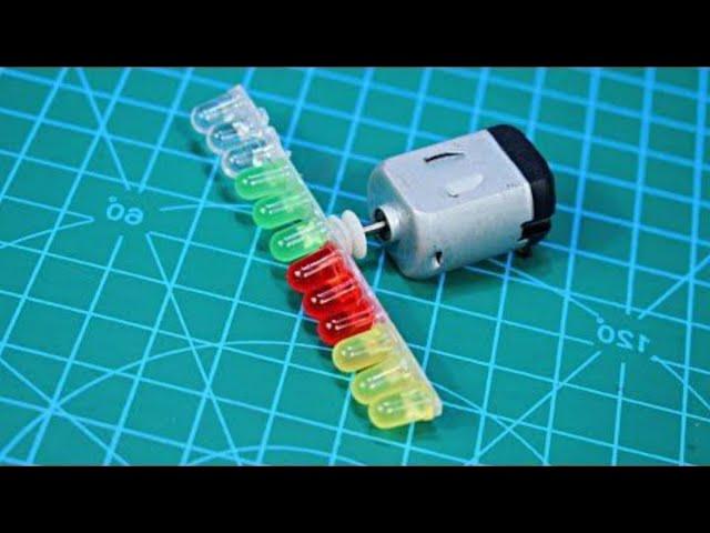 [New] LED Chaser With DC Motor