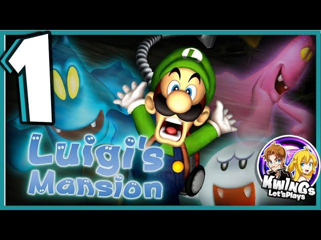 Luigi's Mansion Full Game Walkthrough Part 1 The Real Ghostbuster (GC)