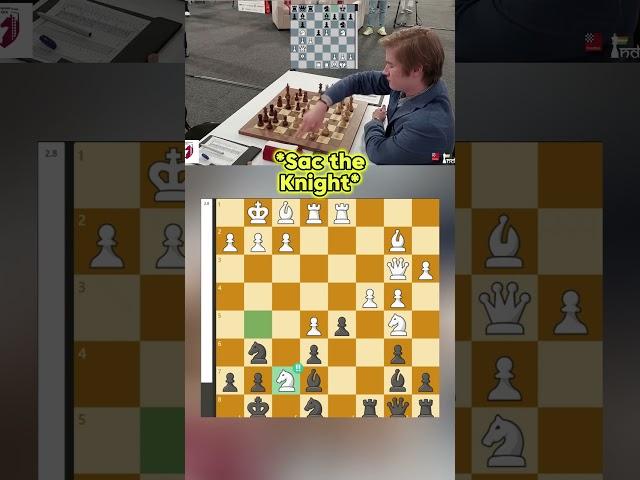 He Crushed Magnus with 2 Brilliant Move!! 