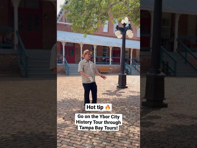 Go on the #YborCity History Tour through #TampaBay Tours with Max! #Florida #FloridaTours #History