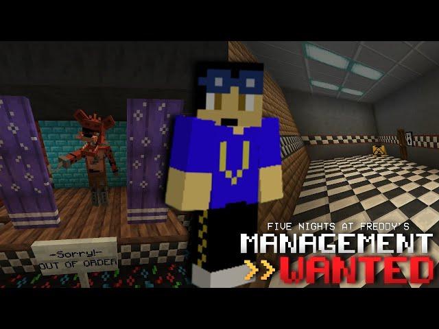 (BUILDING THE ARCADE & RESTROOMS) MINECRAFT FNAF: MANAGEMENT WANTED PART 3