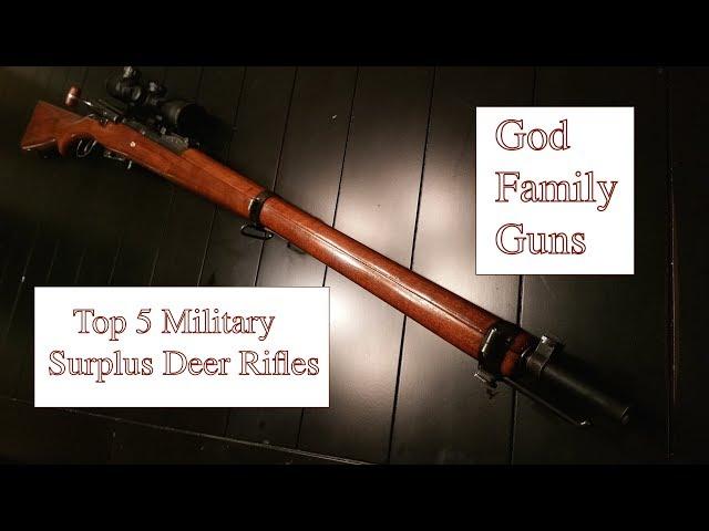 Top 5 Military Surplus Deer Rifles