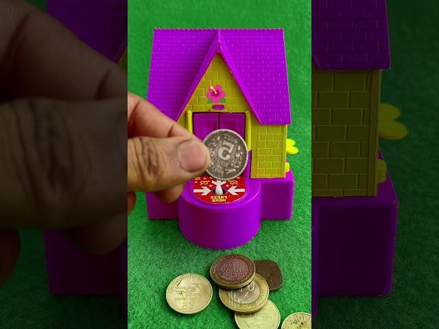 "Cutest Coin Bank Surprise at 0:03!  Watch What Pops Out!"(ep-1170)#shortvideo #youtubeshorts #dog