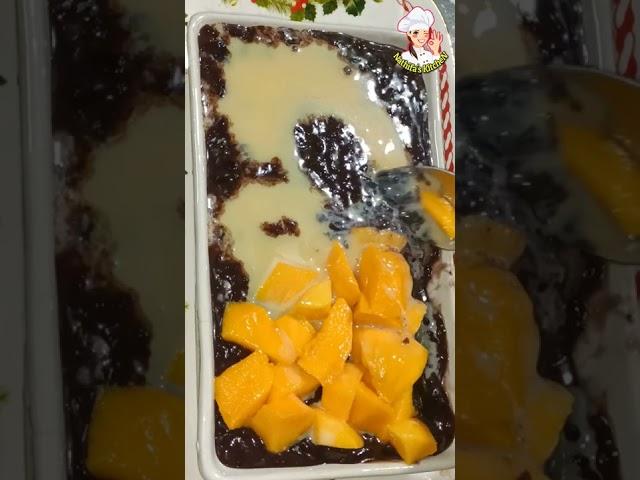 black sticky Rice pudding///kavuni Rice pudding//