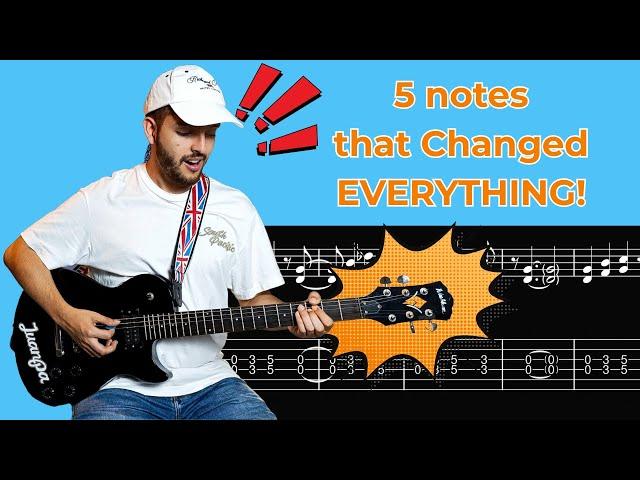 ​​​​​​Learn to play Smoke on the Water (5-notes Riff that made Rock history! ​​​)