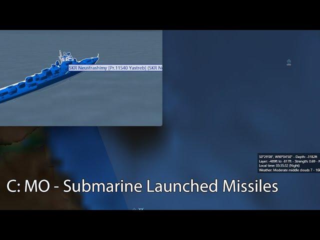 C: MO - Submarine Launched Missiles