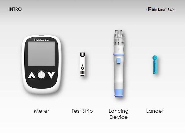 Finetest Lite Blood Glucose Meter: How to use Video