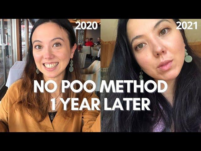 1 YEAR LATER NO POO METHOD | Asian Mixed Hair | Water Wash | Dandruff | No baking soda!