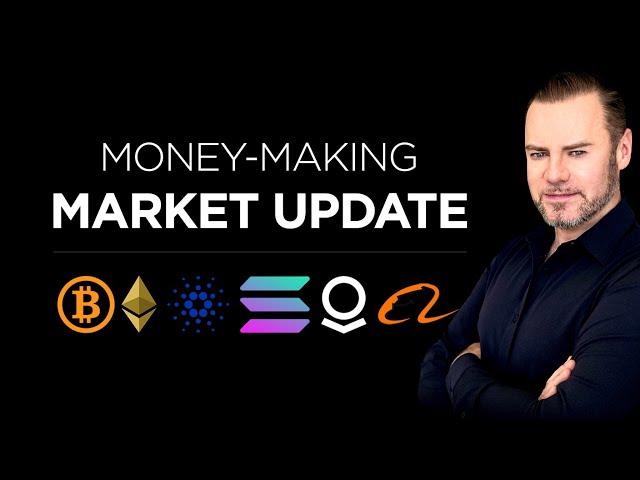 Live Update: BTC, ETH, Solana, Cardano, $PLTR $HIVE $HUT $SPX #PPI and so much more