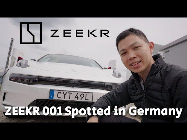 ZEEKR 001 EV Spotted in Germany!