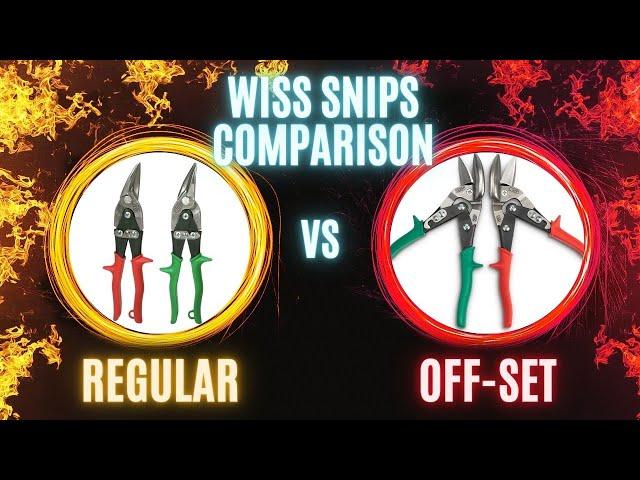 Let's Compare Two Types of Wiss Aviation Snips | At The 509