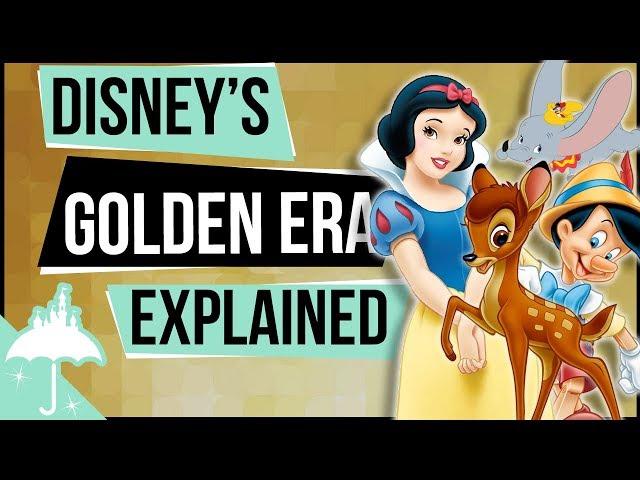 Disney Animation's Golden Era Explained