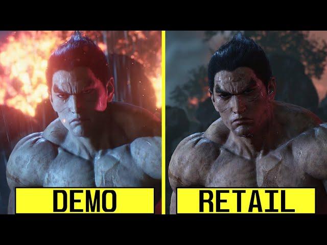 Tekken 8 Reveal Trailer / Demo vs Retail PS5 Graphics Comparison