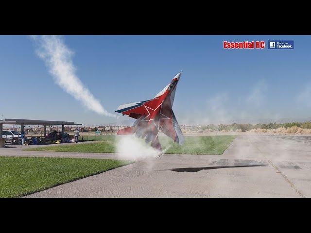 SPECTACULAR Soviet Mikoyan MiG-29 OVT VECTORED THRUST Demo