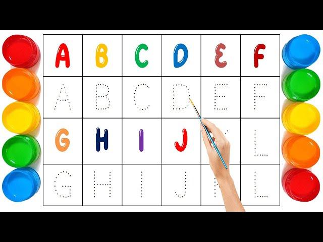 Abc Dotted Tracing, English Alphabet Writing, Preschool learning #abc #alphabets #kidschohantv 71