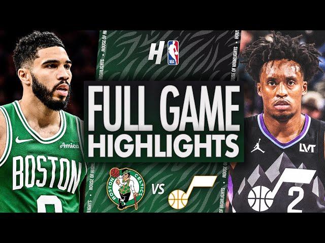 Boston Celtics vs Utah Jazz - Full Game Highlights | March 21, 2025 NBA Season