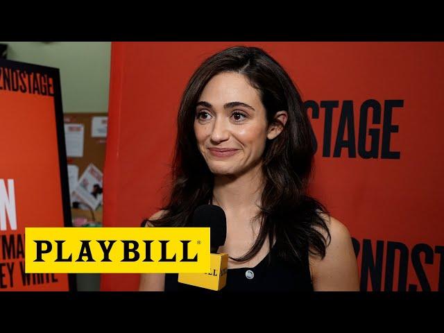 Emmy Rossum, Zoë Winters Discuss Playing Sisters In the Sci-Fi Play "Walden"