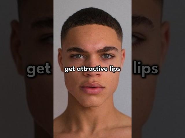 How to Actually get attractive lips. #glowup #starboy #attractive #asmr