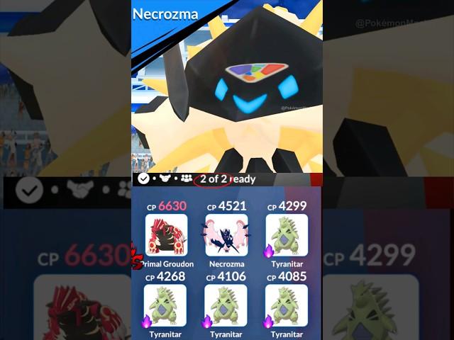 Dusk Mane Necrozma Raid Speed DUO! Pokemon GO.
