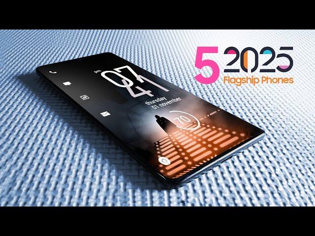 TOP 5 Best New UpComing Smartphones 2025 - INSANE Flagship Mobile Phones 2025!