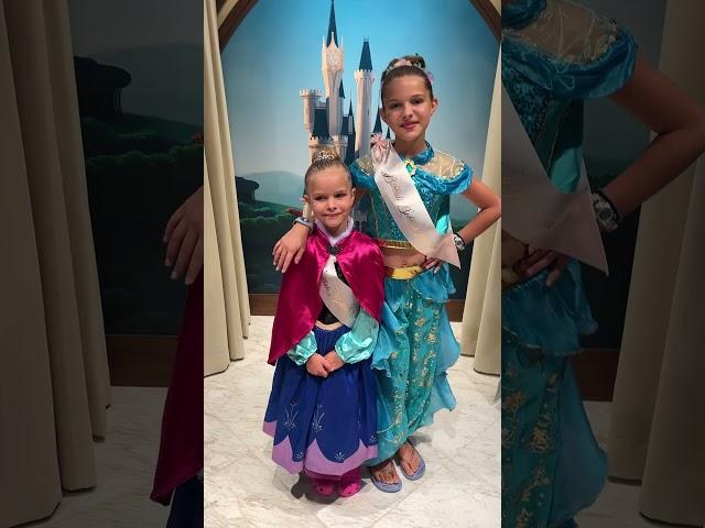 Princess Transformation! Disney gave us free tickets on the #disneytreasure #DisneyCruiseLine