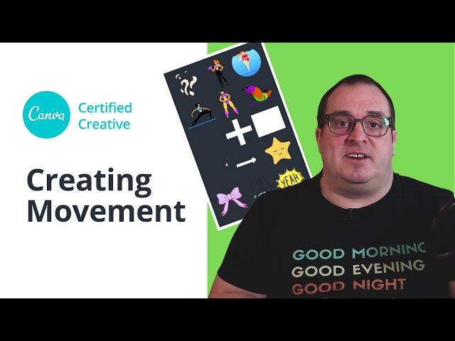 3 Ways to ADD MOVEMENT to your design with Canva
