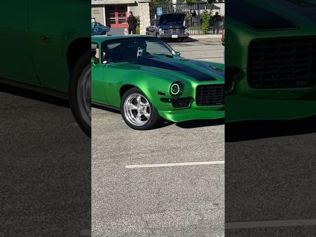 The Coolest Sounding 1973 Chevrolet Z28 Camaro #camaroz28 #musclecar #restomod #camaro #shorts