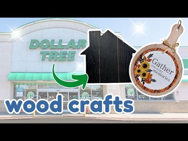 BRILLIANT  Dollar Tree DIY Crafts Using Wood | Craft Your Stash Decor
