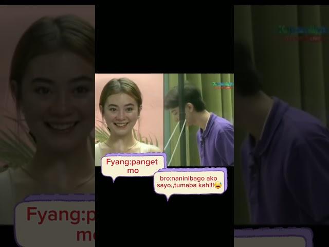 Fyang with her brother #trending #funny #pbb @sofiasmith9742