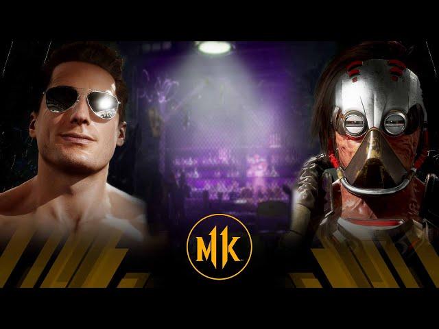 Mortal Kombat 11 - 'Klassic' Johnny Cage Vs 'Klassic' Kabal (Very Hard)