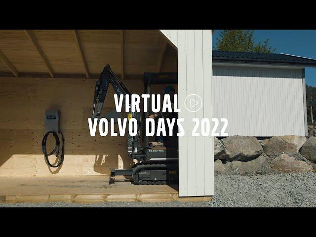 Volvo days 2022: Compact machines charging solutions