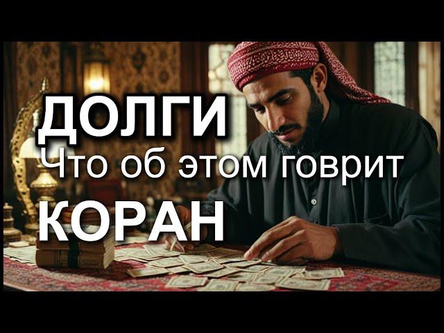 Взял в долг или дал в долг. Что об этом пишет Коран.