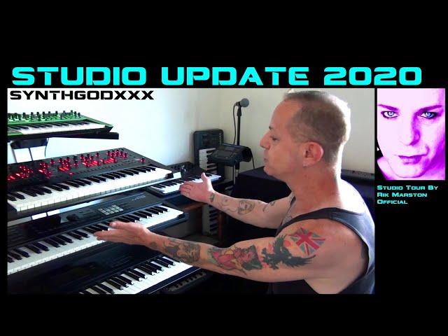 Studio Update May 2020 SynthgodXXX Rik Marston Official Analog Digital Modular Synthesizer