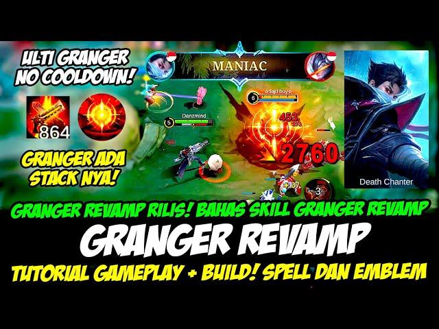 PENJELASAN SKILL & GAMEPLAY GRANGER REVAMPCARA MAIN GRANGER TERBARUBUILD GRANGER TERSAKIT 2024