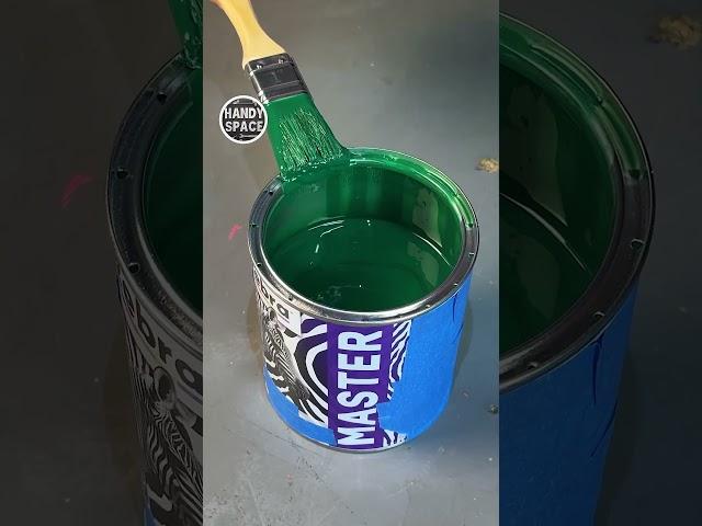 Paint Smarter! A Trick with a Metal Paint Can and a Small Nail! #painting