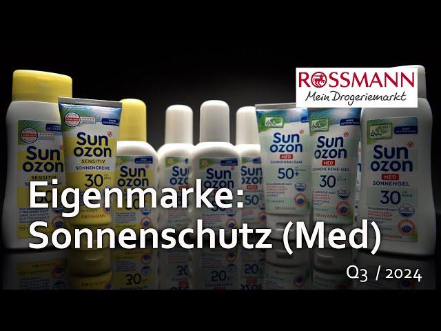 Produktcheck: Rossmann Sonnenschutz (Med) Q3/2024 - Mehr als ein haul