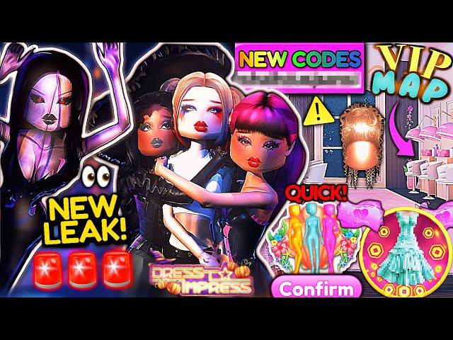 HUGE HALLOWEEN UPDATE LEAK! *BUY This QUICK*! New ITEMS & MAP Changes! | ROBLOX Dress To Impress