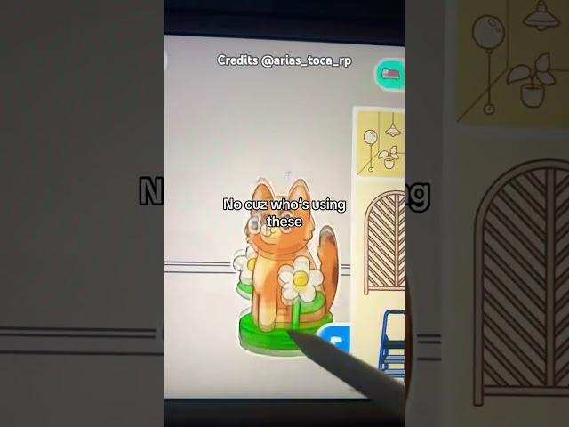 Why did Toca Boca create items? Literally nobody using this ugly items  but I still love Toca Boca