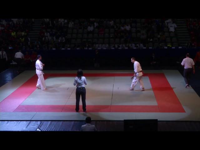 5º Karate IFK World Championship - Felipe Canal (Brasil) X Ariel Zaytsev (Israel)