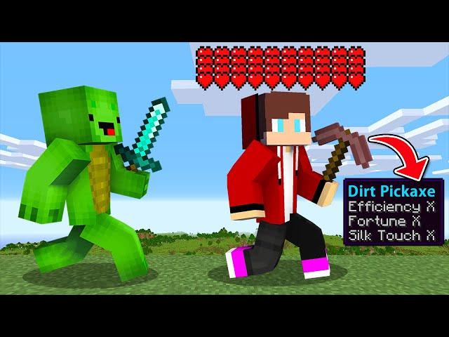 DIRT IS OP Speedrunner VS Hunter in Minecraft