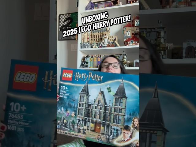 2025 LEGO Harry Potter unboxing! #lego #rlfm #legoharrypotter