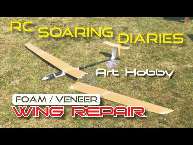 Art Hobby IBIS Electro Glider wing repair