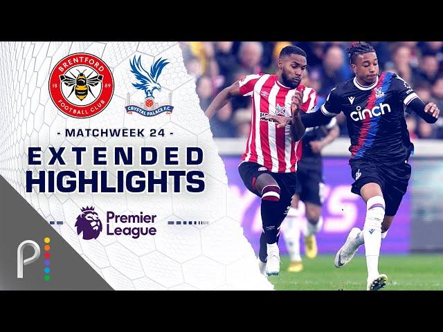 Brentford v. Crystal Palace | PREMIER LEAGUE HIGHLIGHTS | 2/18/2023 | NBC Sports