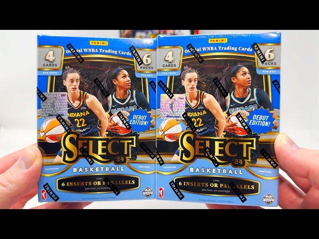 Ripping 2024 Panini Select WNBA Boxes