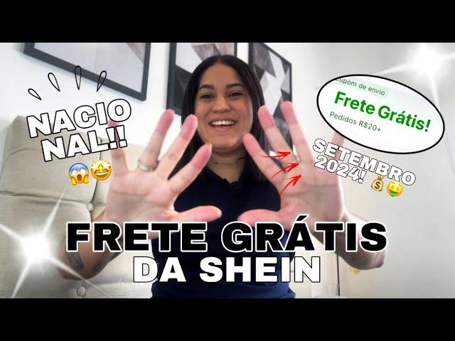 CUPOM DE FRETE GRÁTIS NACIONAL DA SHEIN PARA SETEMBRO 2024