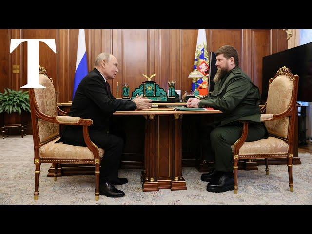 Chechen leader Kadyrov appears in video with Putin following health rumours