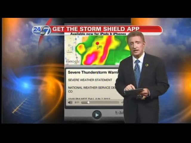 Mike Nelson Shows How Our Storm Shield App Works