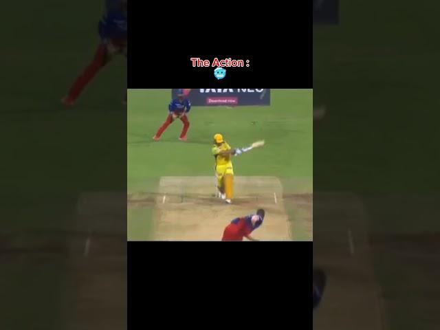 The Action #msdhoni #csk #viratkohli