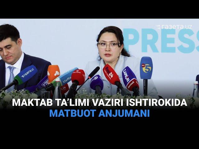 Oʻqituvchining oyligi, forma va darsliklar haqidagi savollarga Maktab taʼlimi vazirligi javob berdi