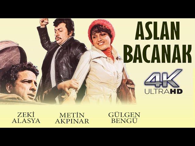 Aslan Bacanak Türk Filmi | 4K ULTRA HD | ZEKİ ALASYA | METİN AKPINAR